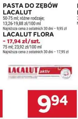 Stokrotka Market Pasta do zębów Lacalut oferta