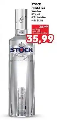 Kaufland Stock Prestige Wódka 40% alk. 0,7 l butelka oferta