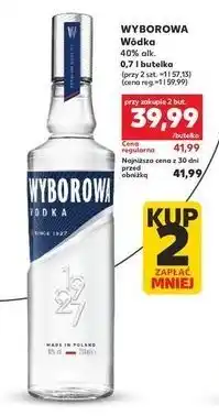 Kaufland Wyborowa Wódka 40% alk. 0,7 l butelka oferta
