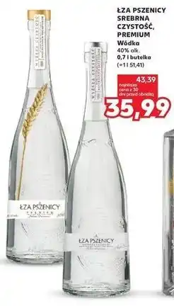 Kaufland Łza Pszenicy Srebrna Czystość, Premium Wódka 40% alk. 0,7 l butelka oferta