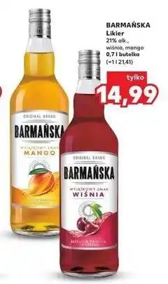 Kaufland Barmańska Likier Mango oferta