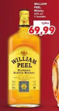 Kaufland WILLIAM PEEL Whisky 40% alk. 1l butelka oferta