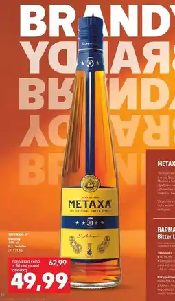 Kaufland METAXA 5* Brandy oferta