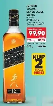 Kaufland Johnnie Walker Black Label Whisky oferta
