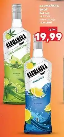 Kaufland BARMANSKA SHOT Koktajl różne rodzaje 1 l butelka oferta