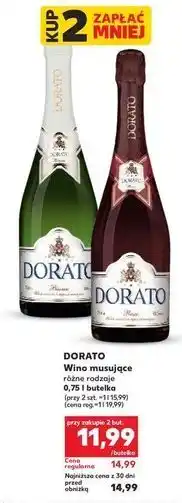 Kaufland Dorato Wino musujące oferta