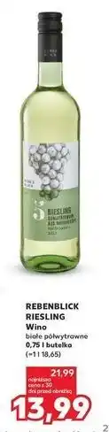 Kaufland REBENBLICK RIESLING Wino oferta