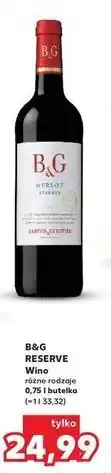 Kaufland B&G RESERVE Wino oferta