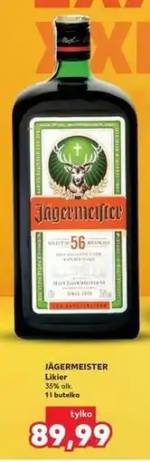 Kaufland Jägermeister Likier oferta