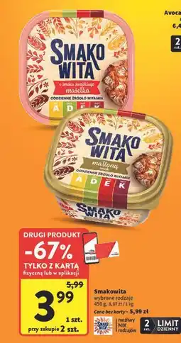 Intermarche Margaryna Smakowita O Smaku Swojskiego Masełka oferta