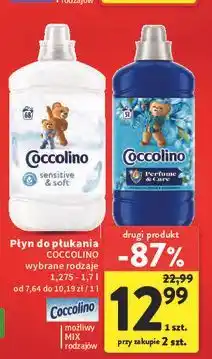 Intermarche Płyn do płukania passion flower & bergamot Coccolino Perfume Care oferta