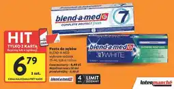 Intermarche Pasta do zębów extreme mint kiss Blend-A-Med 3D White oferta