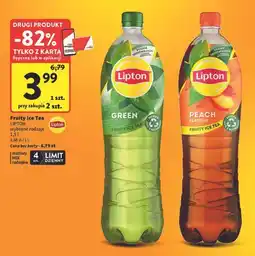 Intermarche Herbata mrożona classic Lipton Green Ice Tea oferta