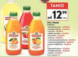 Intermarche Sok mojito Andros oferta
