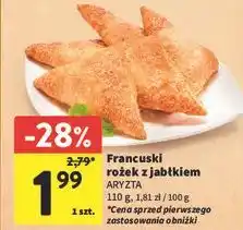 Intermarche Rożek francuski z jabłkiem Aryzta oferta