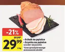 Intermarche Szynka na pętelce Skarby Wędzarni oferta
