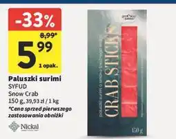 Intermarche Paluszki surimi Garso oferta