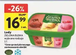 Intermarche Lody czekoladowo- waniliowo- truskawkowe Zielona Budka oferta
