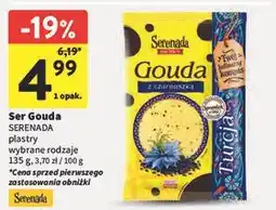 Intermarche Ser gouda z czarnuszką Serenada oferta