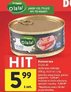 Intermarche Specjał z szynką Intermarche O La La! oferta