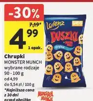 Intermarche Chrupki original Lorenz Monster Munch oferta