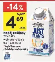 Intermarche Napój owies Tymbark Just Plants oferta