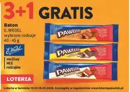 Intermarche Baton śmietankowy E. Wedel Pawełek oferta