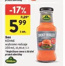 Intermarche Sos smoky burger Kuhne oferta