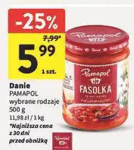 Intermarche Fasolka po bretońsku z kiełbasą Pamapol oferta