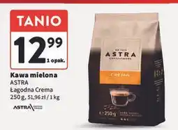 Intermarche Kawa Astra Łagodna Crema oferta