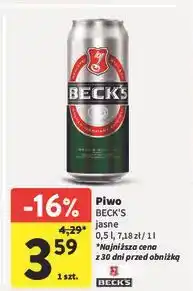 Intermarche Piwo Beck's Imported oferta