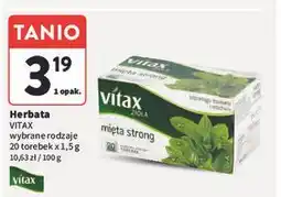 Intermarche Herbata mięta strong Vitax Zioła oferta