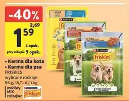 Intermarche Karma dla psa z kurczakiem Friskies Purina oferta