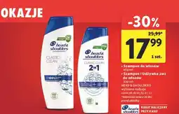 Intermarche Szampon do włosów classic clean 2w1 Head&Shoulders oferta