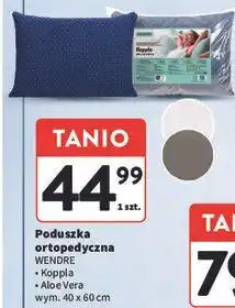 Intermarche Poduszka ortopedyczna 40 x 60 cm aloe vera Wendre oferta