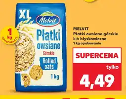 Kaufland Melvit Płatki owsiane oferta