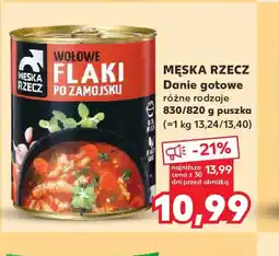 Kaufland Męska Rzecz Flaki po zamojsku oferta