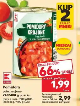 Kaufland Pomidory krojone oferta