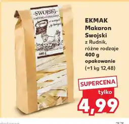 Kaufland EKMAK Makaron Swojski z Rudnik oferta