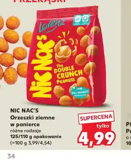 Kaufland Lorenz NIC NAC'S Orzeszki ziemne oferta