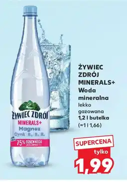 Kaufland Zywiec Zdrój Minerals+ Woda oferta