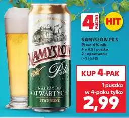 Kaufland Piwo Namysłów Pils oferta