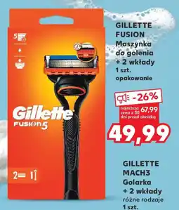 Kaufland Gillette Fusion Maszynka oferta