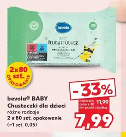 Kaufland bevola Chusteczki dla dzieci oferta