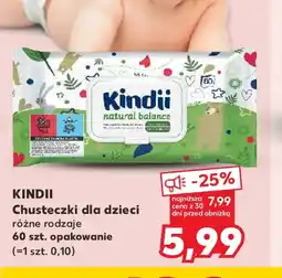 Kaufland Kindii Chusteczki dla dzieci oferta