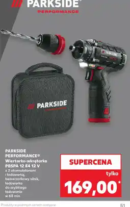 Kaufland Parkside Wiertarko-wkrętarka oferta
