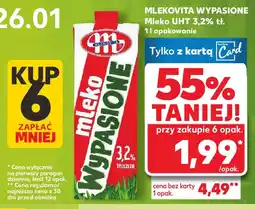 Kaufland Mlekovita Mleko Wypasione oferta