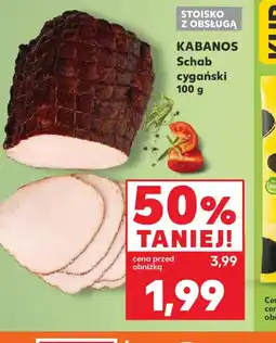 Kaufland Kabanos Schab cygański oferta
