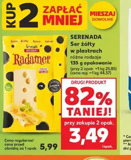 Kaufland Serenada Ser żółty oferta