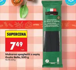 Biedronka Makaron spaghetti z sepią oferta